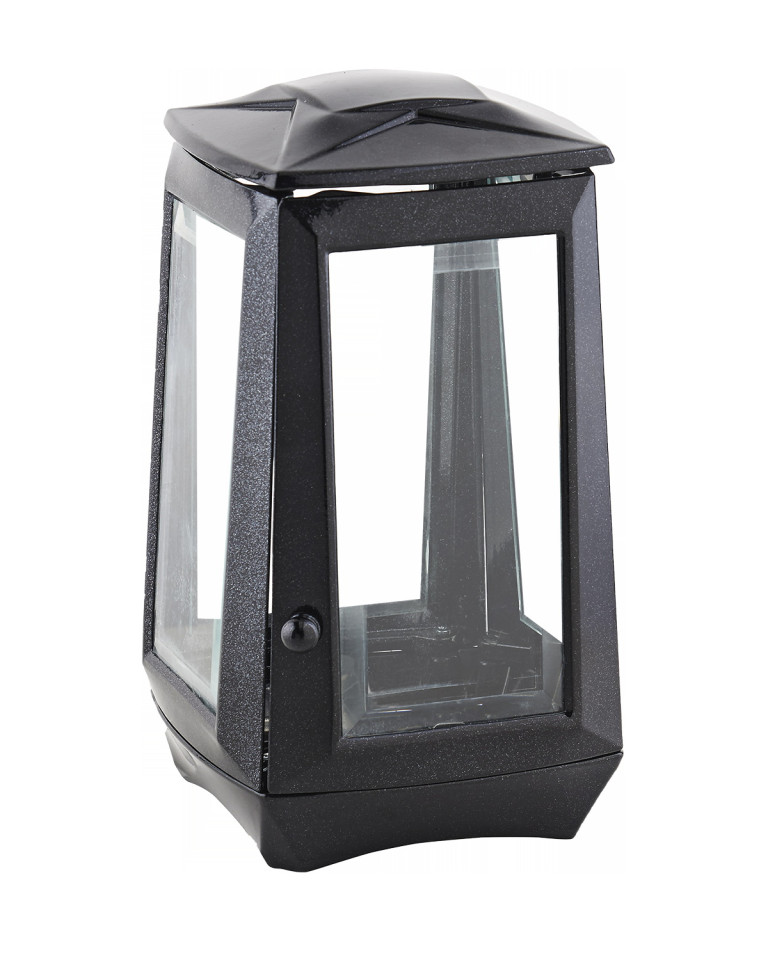 Square lamp black