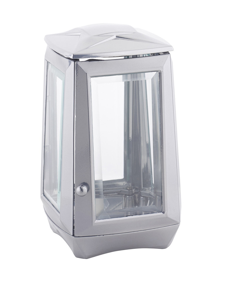 Square lamp nickel