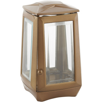 Square lamp antiqued
