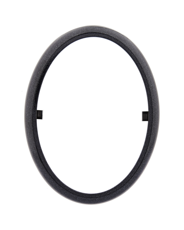 Frame 13 x 18 cm oval black