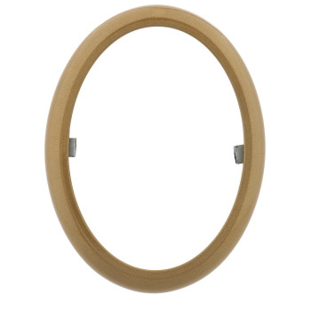 Frame 13 x 18 cm oval bronze new