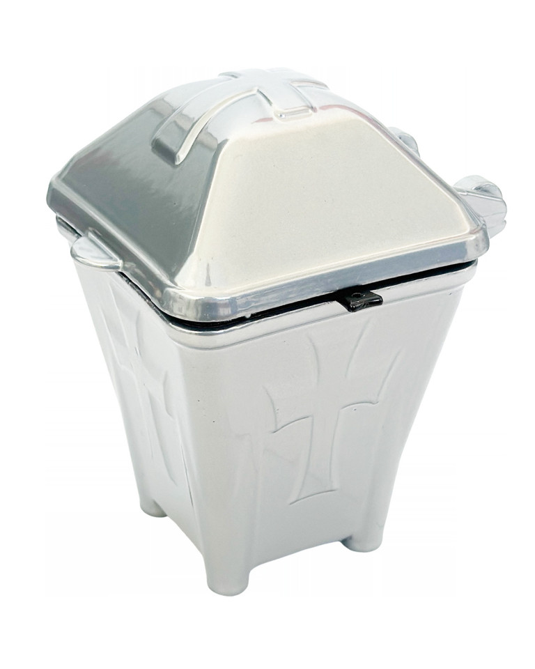 Nickel incense burner
