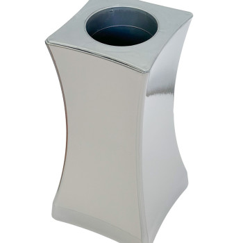 Aluminum vase nickel